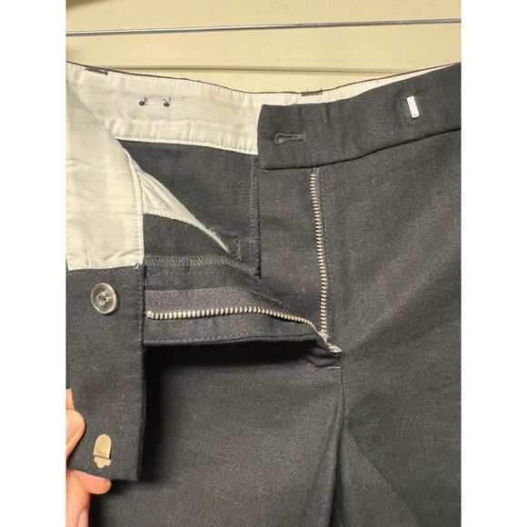 J. CREW FACTORY 4" Linen-Cotton Scalloped Hem Short, Sz 8 - Picture 5 of 9